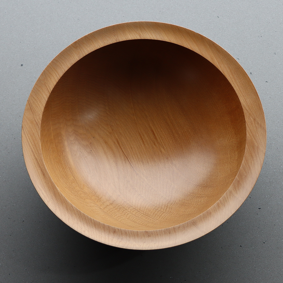 SWAMP KAURI - Black Textured Turned Bowl