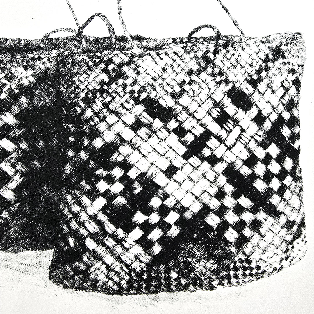 TE PŌ, TE RĀ - Ltd Edition Dry Point Etching Print