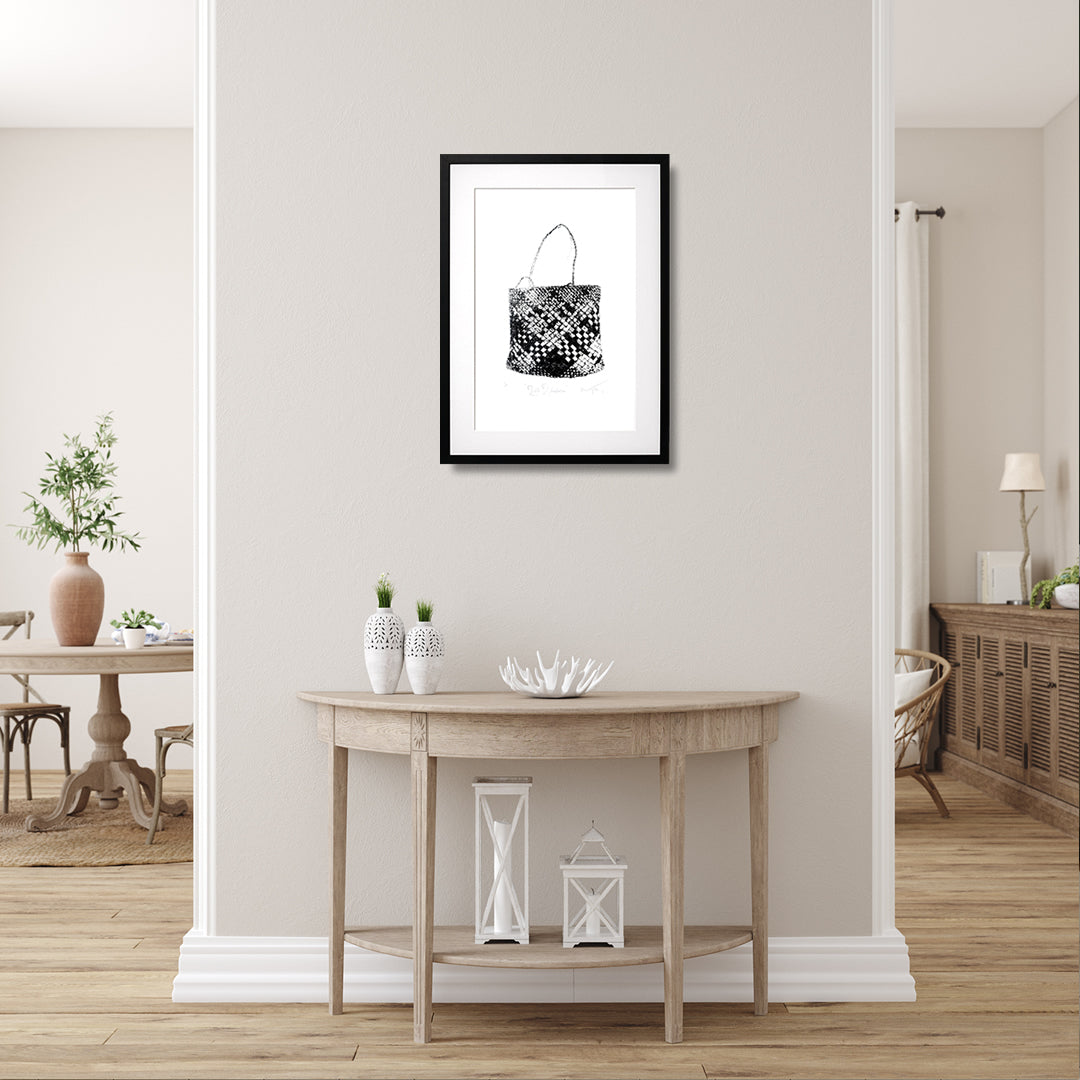 TE PŌ - Ltd Edition Dry Point Etching Print