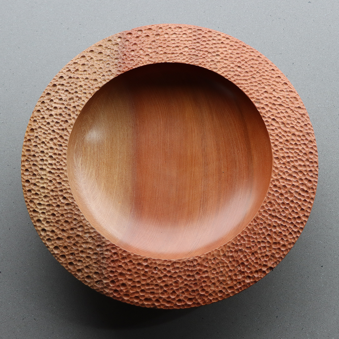 Textured Wide Rim Bowl - Totara