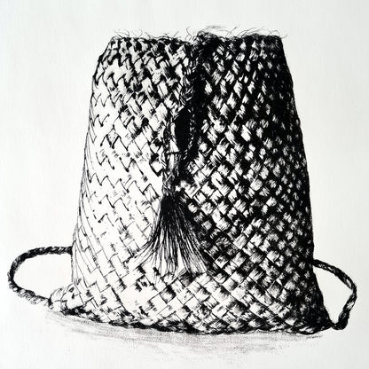 KETE ARONUI - Limited Edition Dry Point Etching Print