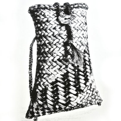 KETE PĪKAU - Ltd Edition Dry Point Etching Print