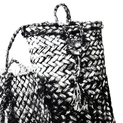 KETE O TE WĀNANGA - Ltd Edition Dry Point Etching Print