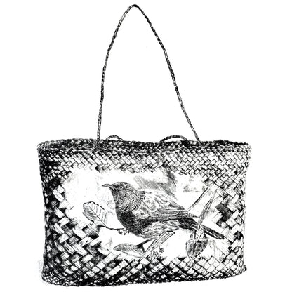 TŪĪ I TE KETE - Ltd Edition Dry Point Etching Print